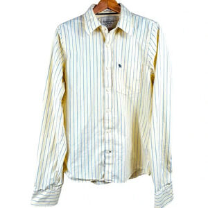 Abercrombie & Fitch cotton casual button down shirt, XL, vintage relaxed fit